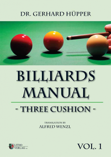 Billiards Manual Three-Cushion Vol.1 Book