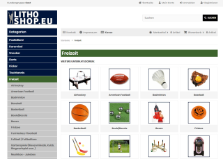 LithoShop.eu Website Screenshot