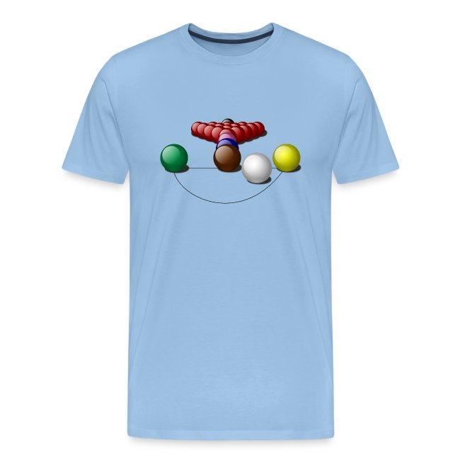 Snooker-Rack Männer Premium T-Shirt
